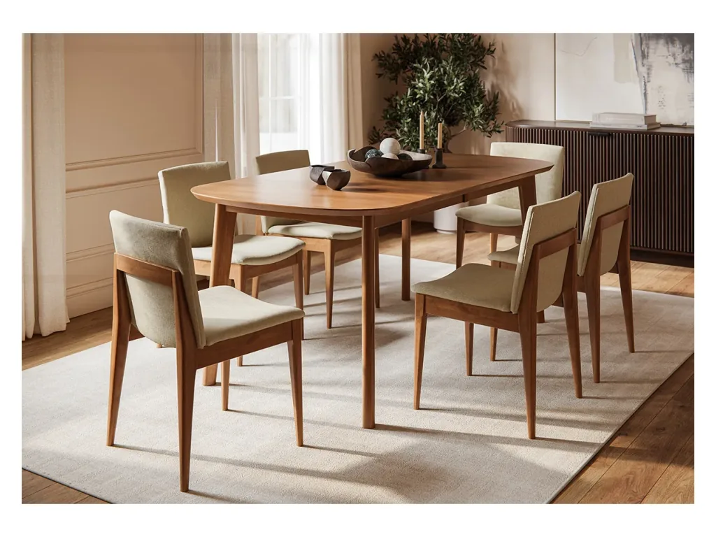 Amish Furniture of NE Wilmington Leg Table, alternate view