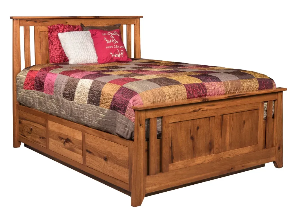 Amish Furniture of NE Berwick Combo Platform Bed
