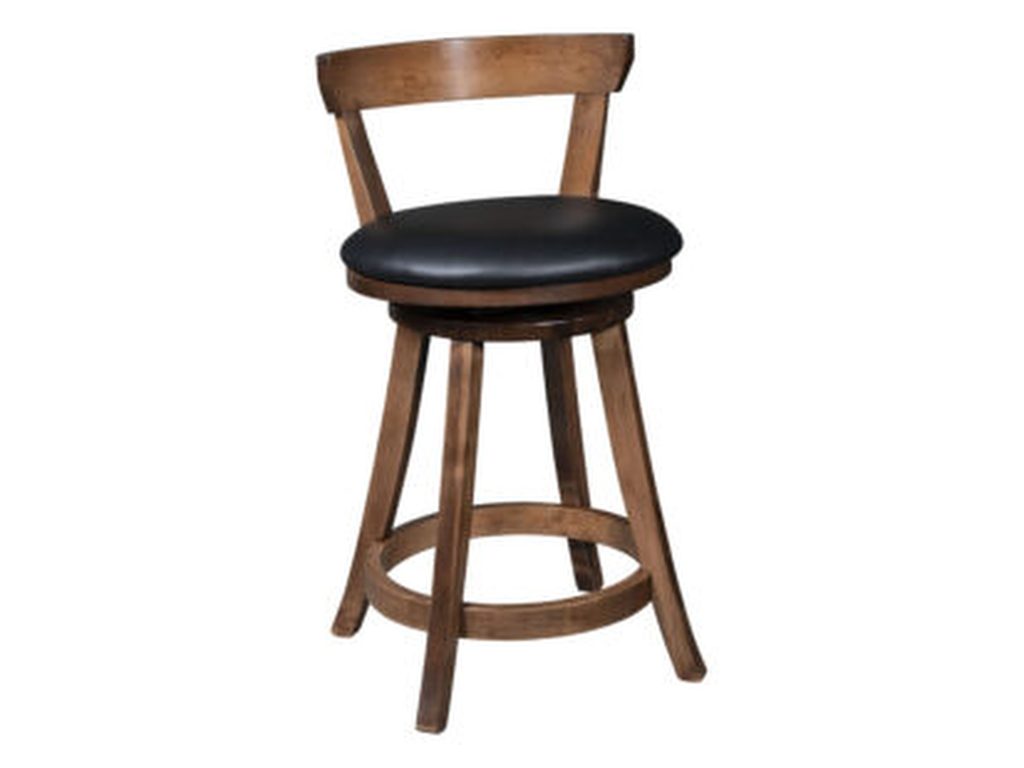 Amish Furniture of NE Artesia 24″ Swivel Barstool