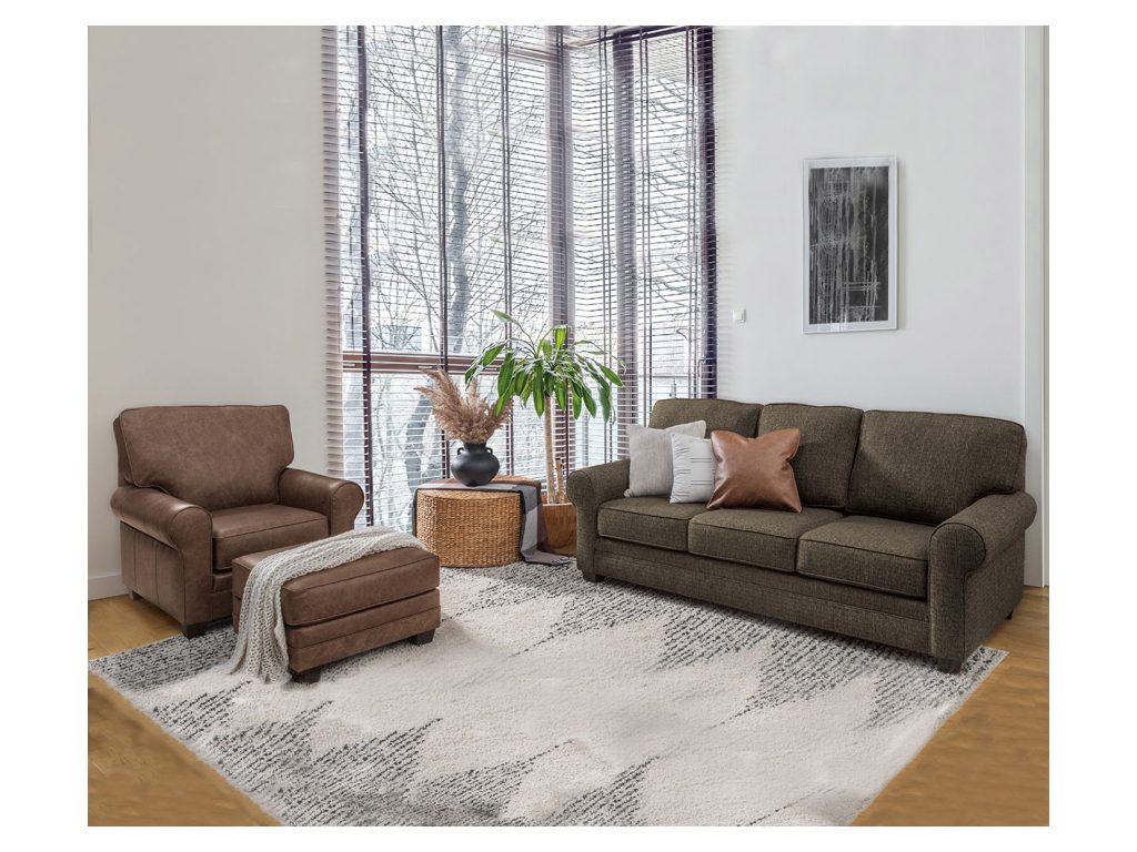 Amish Furniture of NE Ellington Sofa Sock Arm, alternate view