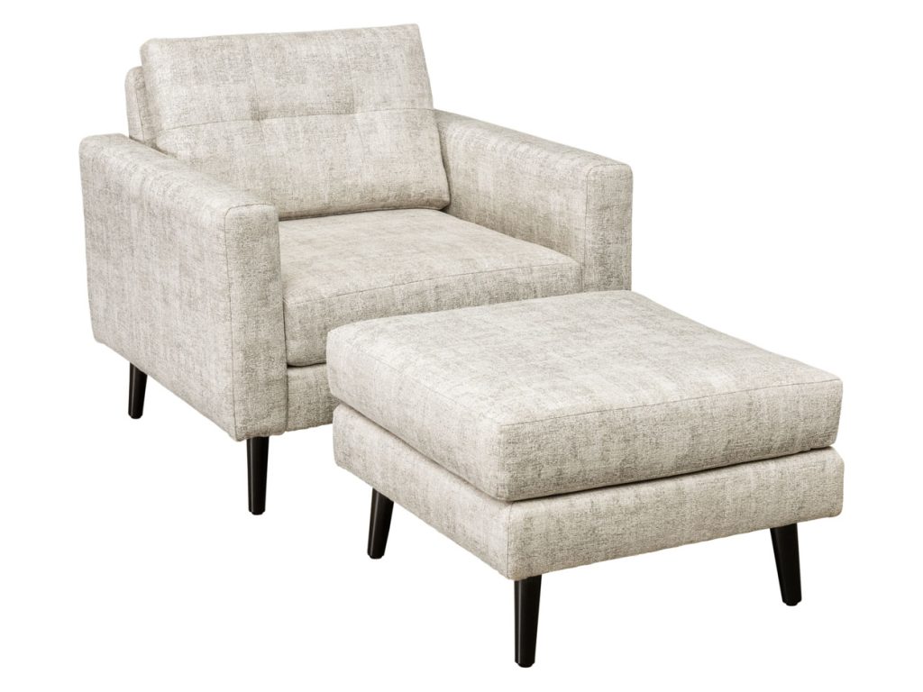 Amish Furniture of NE Serene Footstool, alternate view