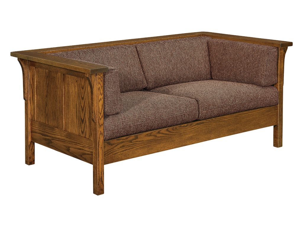 Amish Furniture of NE Cubic Panel Loveseat