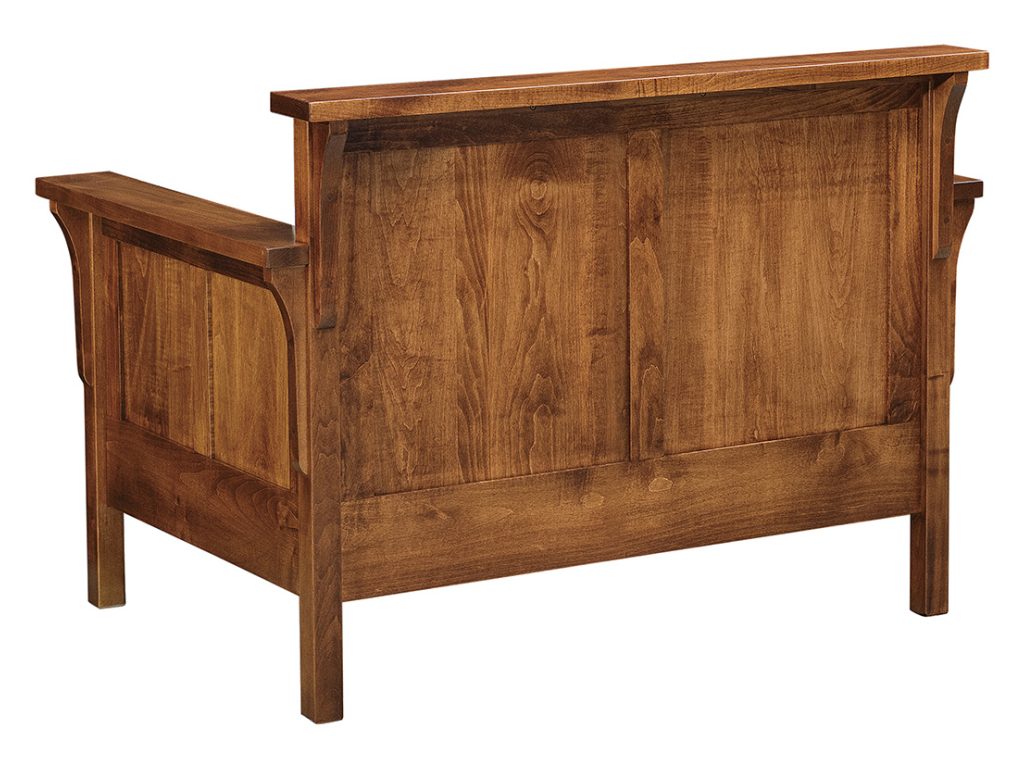 Highback Panel Loveseat, alternate view