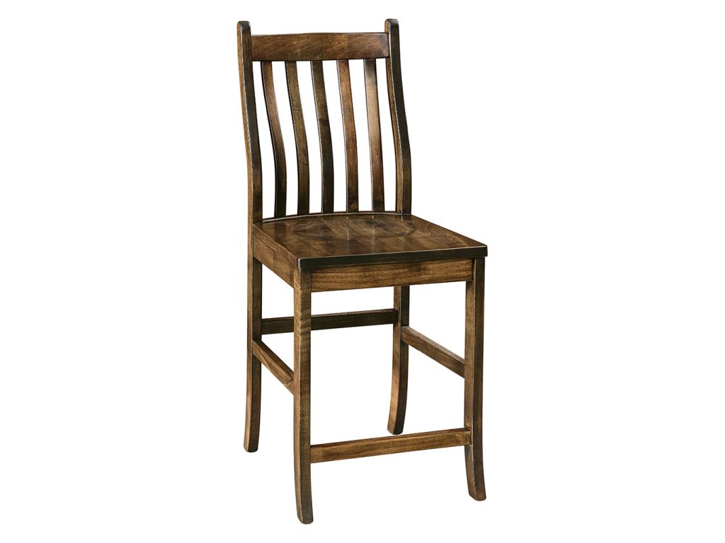 Amish Furniture of NE Abe Stationary Bar Stool
