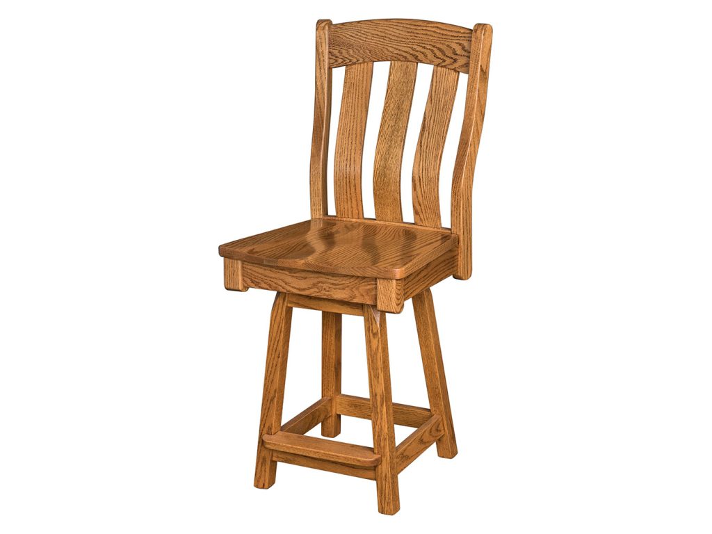 Amish Furniture of NE Abilene 24″ Swivel Bar Stool