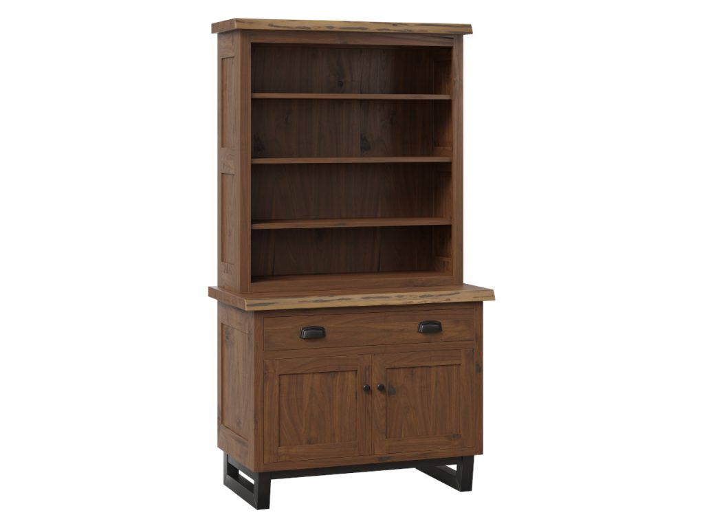 Amish Furniture of NE Adona 1 Drawer Credenza With Topper Credenza