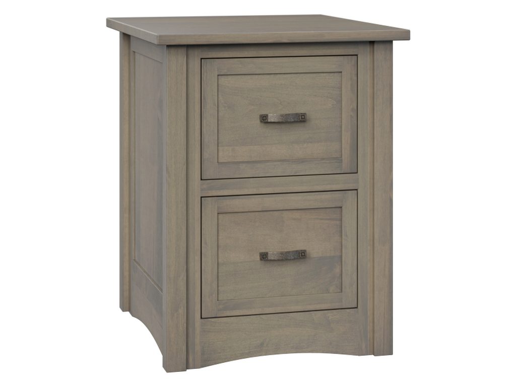 Amish Furniture of NE Aspen 2 Drawer File Cabinet