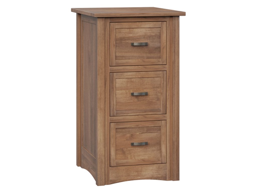 Amish Furniture of NE Aspen 3 Drawer File Cabinet