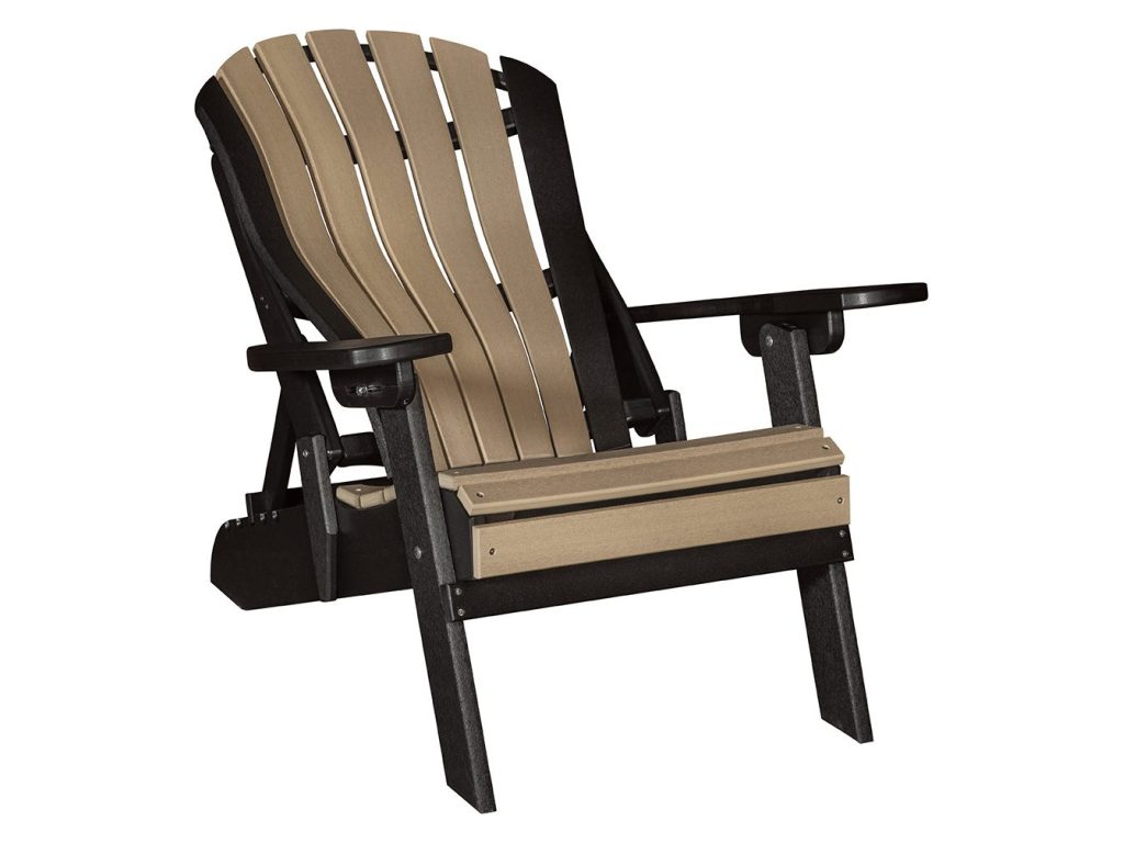 Amish Furniture of NE Bentback Folding and Lounging Beach Chair, alternate view