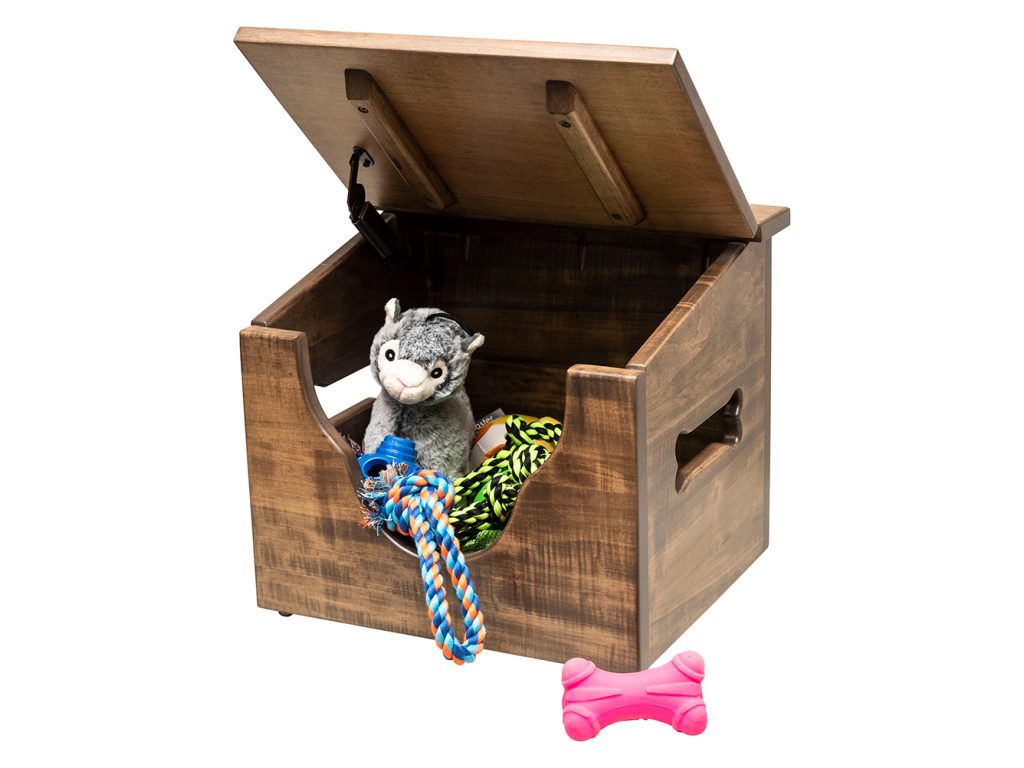 Benson Pet Toy Box, alternate view