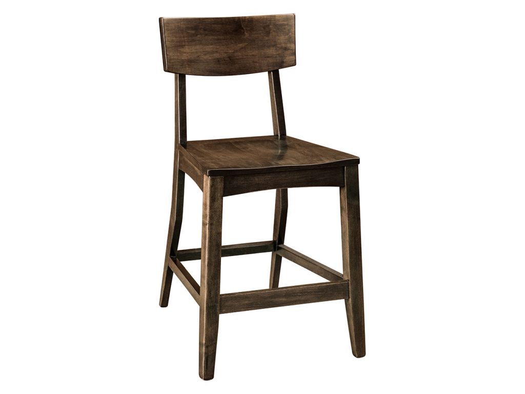 Amish Furniture of NE Barlow Stationary Bar Stool