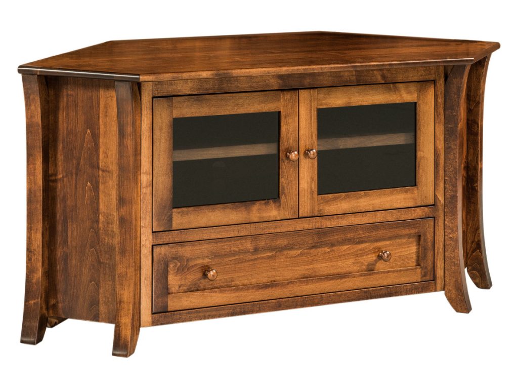 Caledonia Flat Screen TV Corner Cabinet