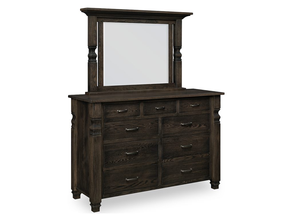 Amish Furniture of NE Belmont Mule Dresser Mirror