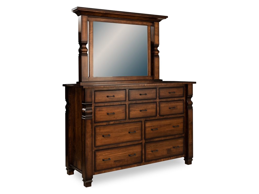 Amish Furniture of NE Belmont Dresser Mirror
