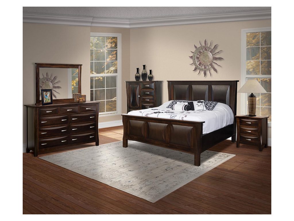 Preston Nightstand Bedside Table, alternate view
