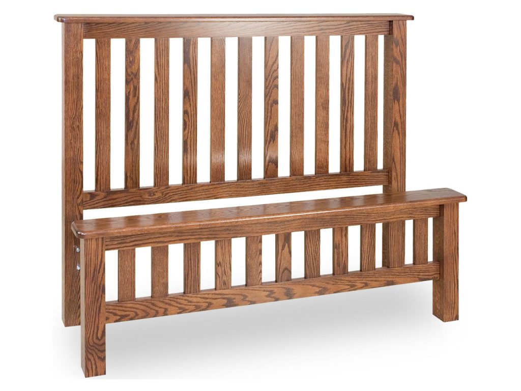 Amish Furniture of NE Hudson Bed, alternate view