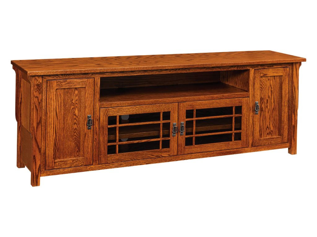 Amish Furniture of NE Landmark Sound Bar TV Cabinet