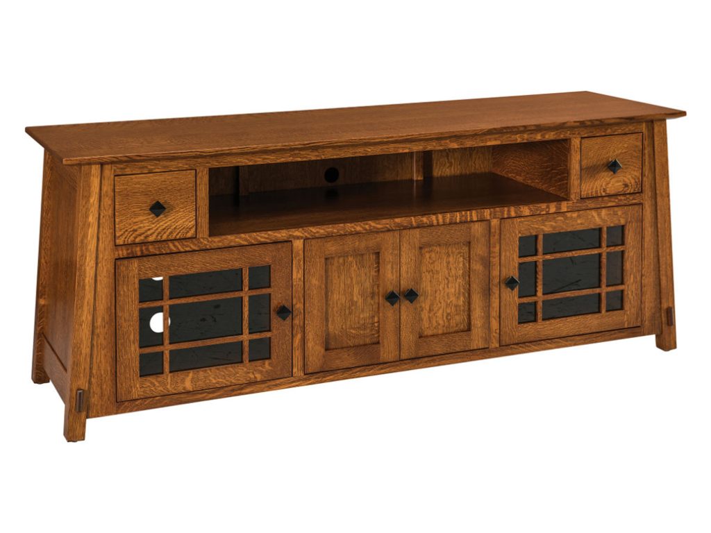 Amish Furniture of NE McCoy Sound Bar TV Cabinet