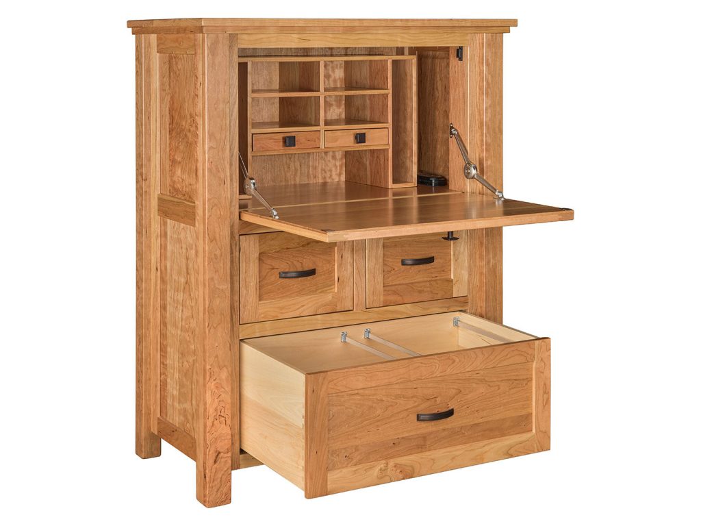 Amish Furniture of NE Calloway Secretary Desk – 40″W