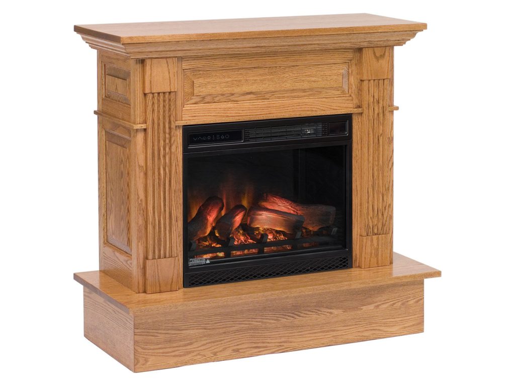 Amish Furniture of NE Charleston Fireplace