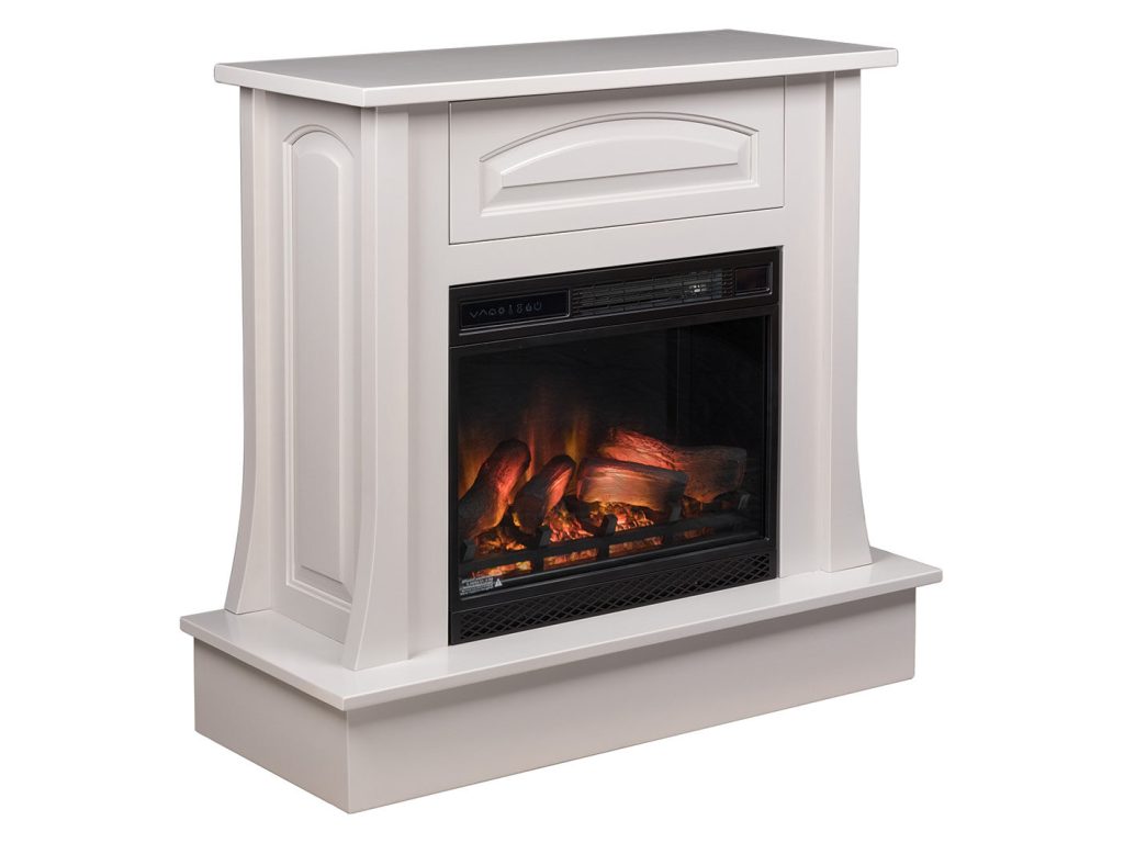 Amish Furniture of NE Conrad Fireplace