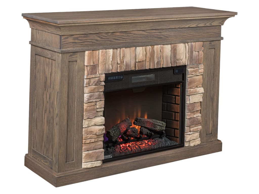 Amish Furniture of NE Stoney Ridge Fireplace