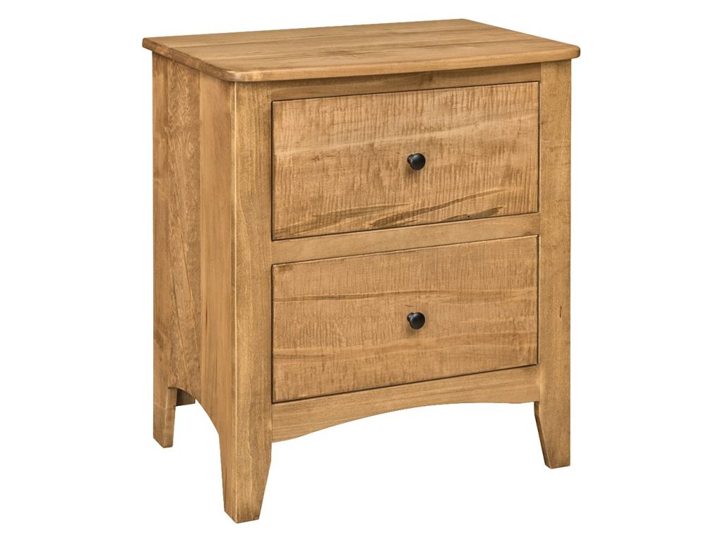 Carlston 2 Drawer Nightstand