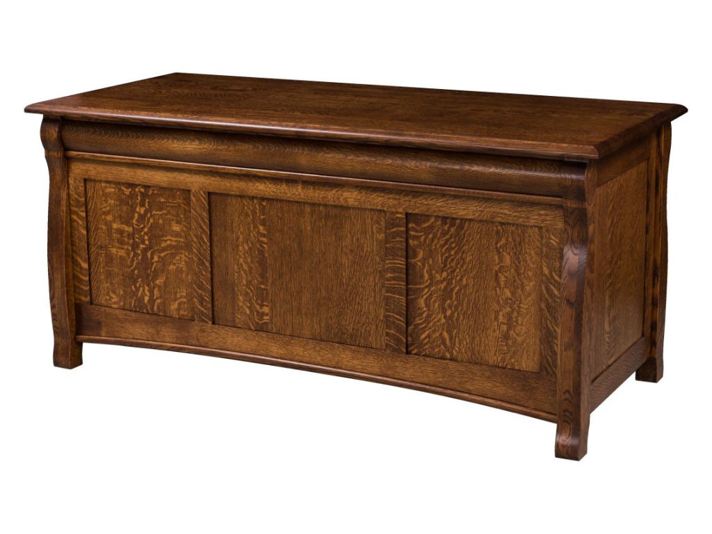 Amish Furniture of NE Castlebury Desk, alternate view