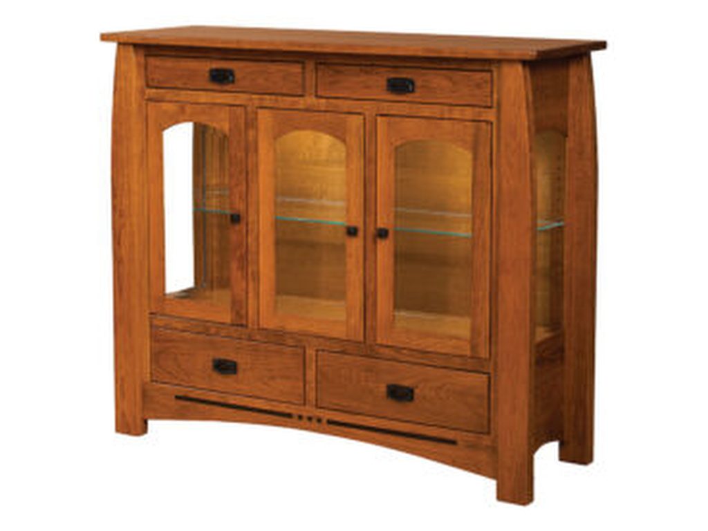 Amish Furniture of NE Colebrook High Buffet