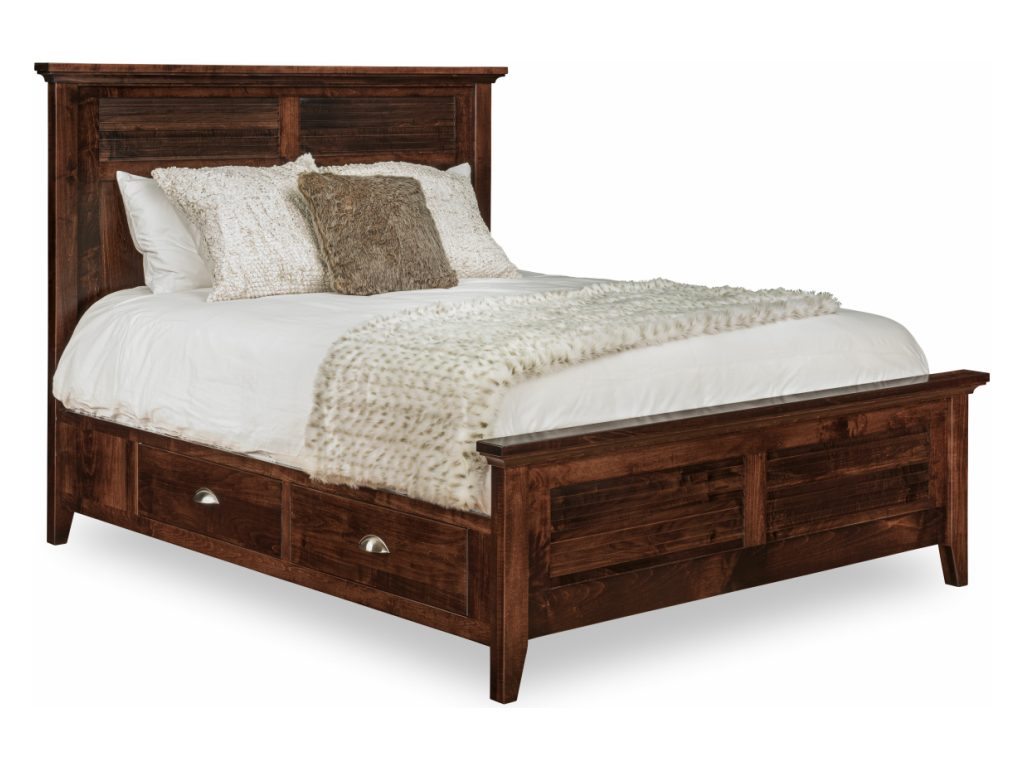 Cottage 4 Drawer Raised Storage Bed
