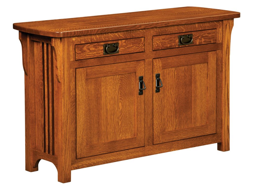 Amish Furniture of NE Craftsman Sofa Cabinet