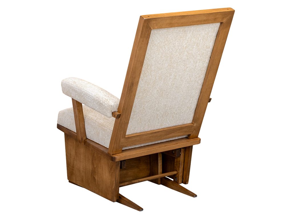 Amish Furniture of NE Lexi Glider and Ottoman Glider, alternate view