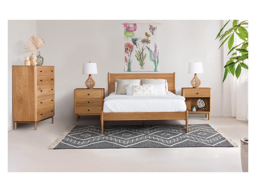 Amish Furniture of NE Ledo 1 Drawer Nightstand, alternate view