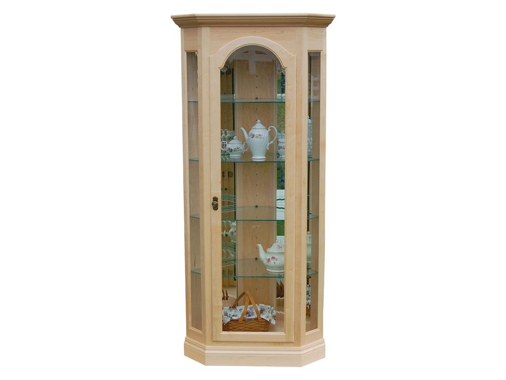 Amish Furniture of NE Corner Curio Cabinet