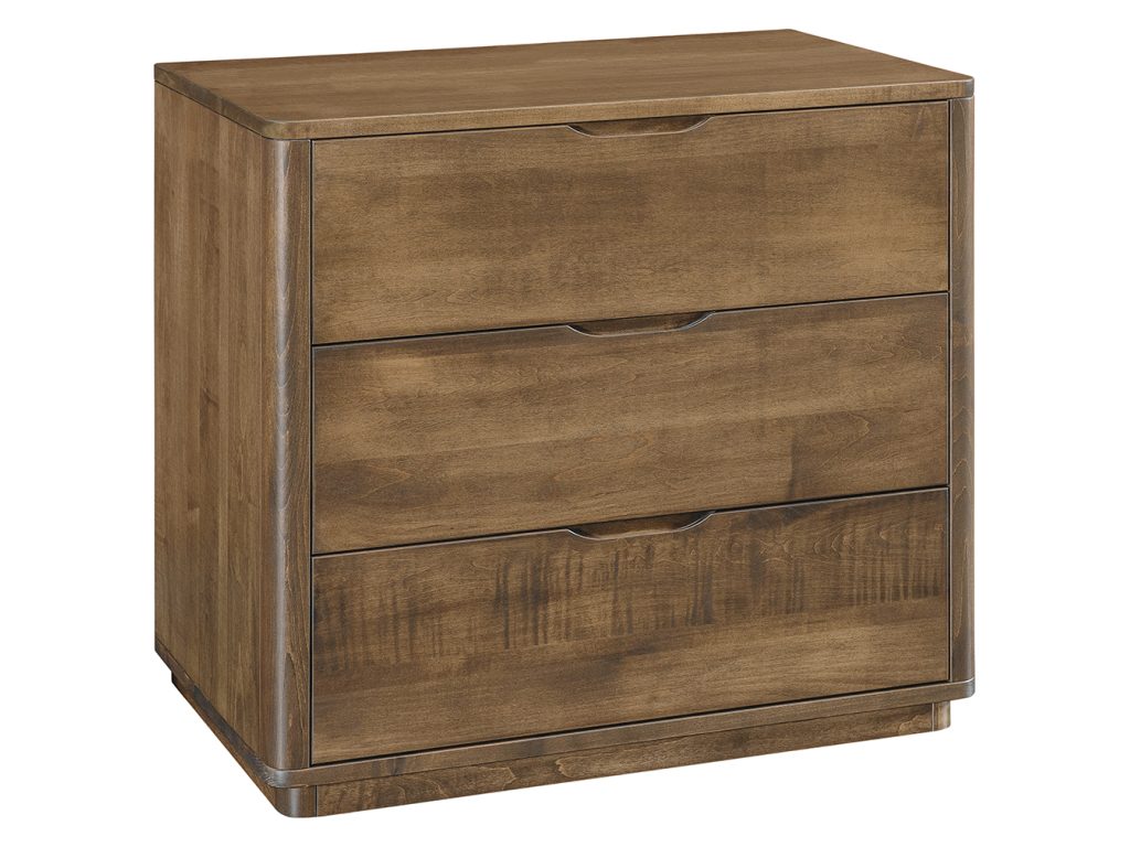 Amish Furniture of NE Lacie 3 Drawer Nightstand