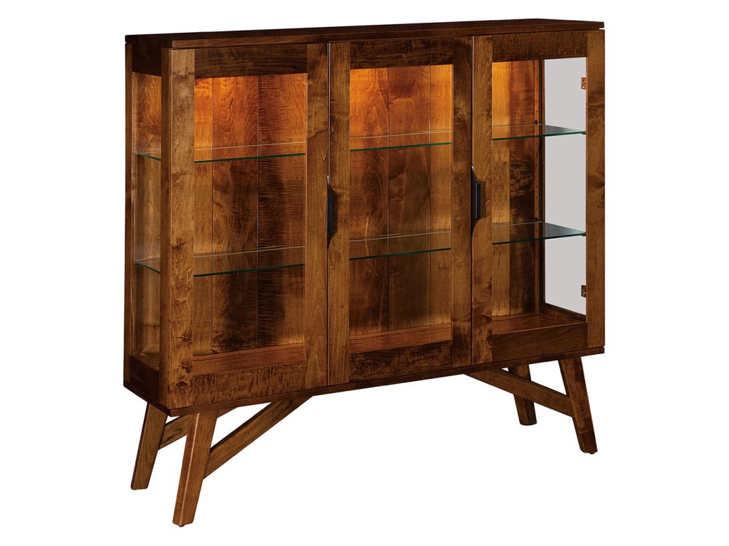 Amish Furniture of NE Franklin Curio Cabinet