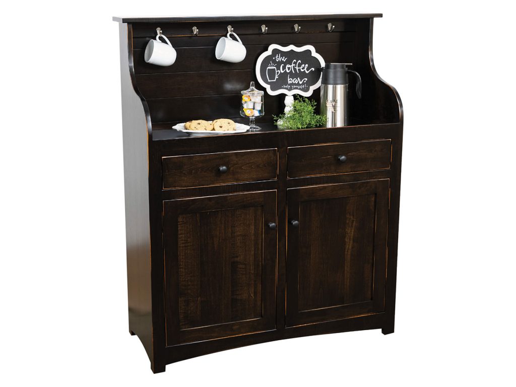 Amish Furniture of NE Maxwell Coffee Bar Accessory
