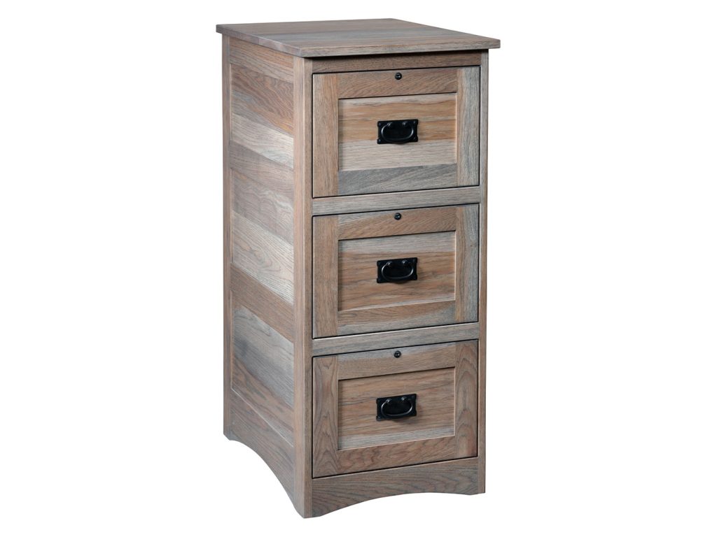 Amish Furniture of NE Mission Deluxe File Cabinet