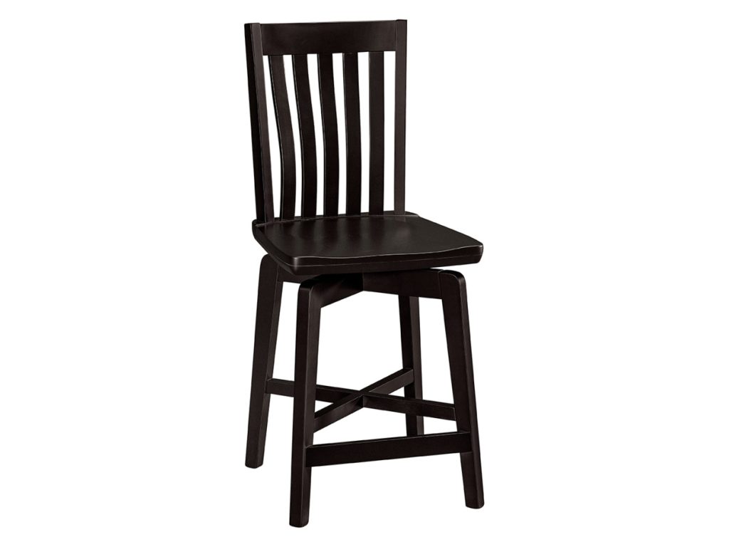 Amish Furniture of NE Annapolis Swivel Bar Stool – 24″