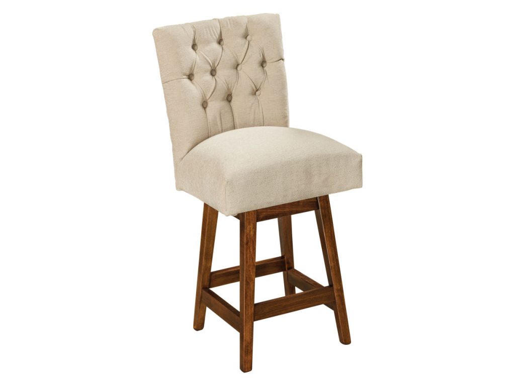 Amish Furniture of NE Alana Swivel Bar Stool