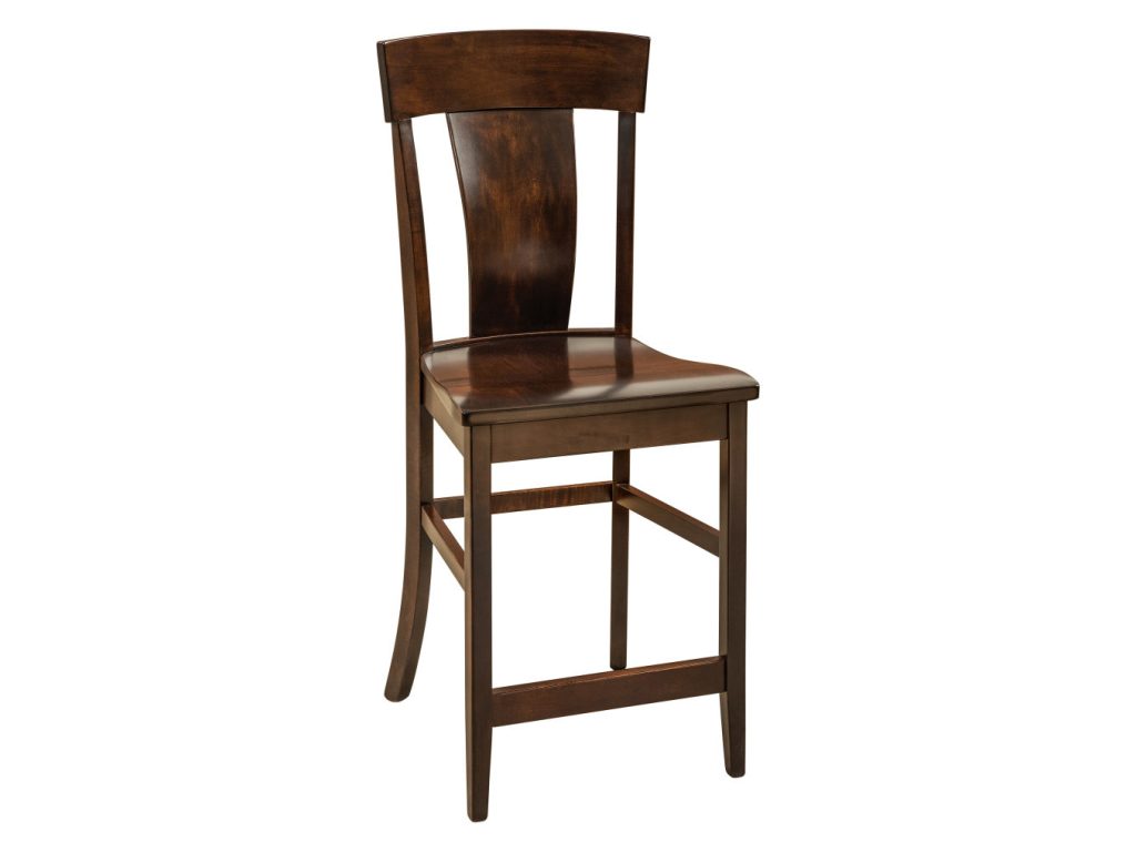 Amish Furniture of NE Baldwin Stationary Bar Stool