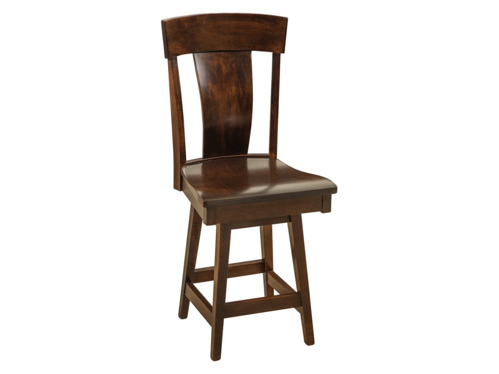 Amish Furniture of NE Baldwin Swivel Bar Stool