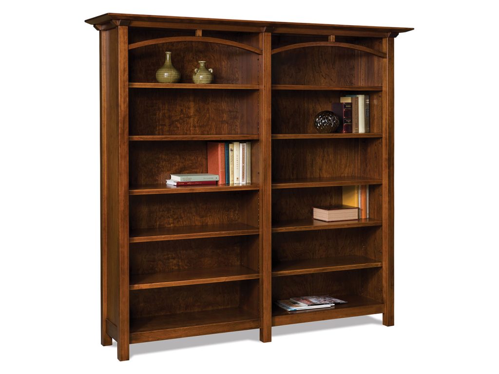 Amish Furniture of NE Artesa Double Bookcase