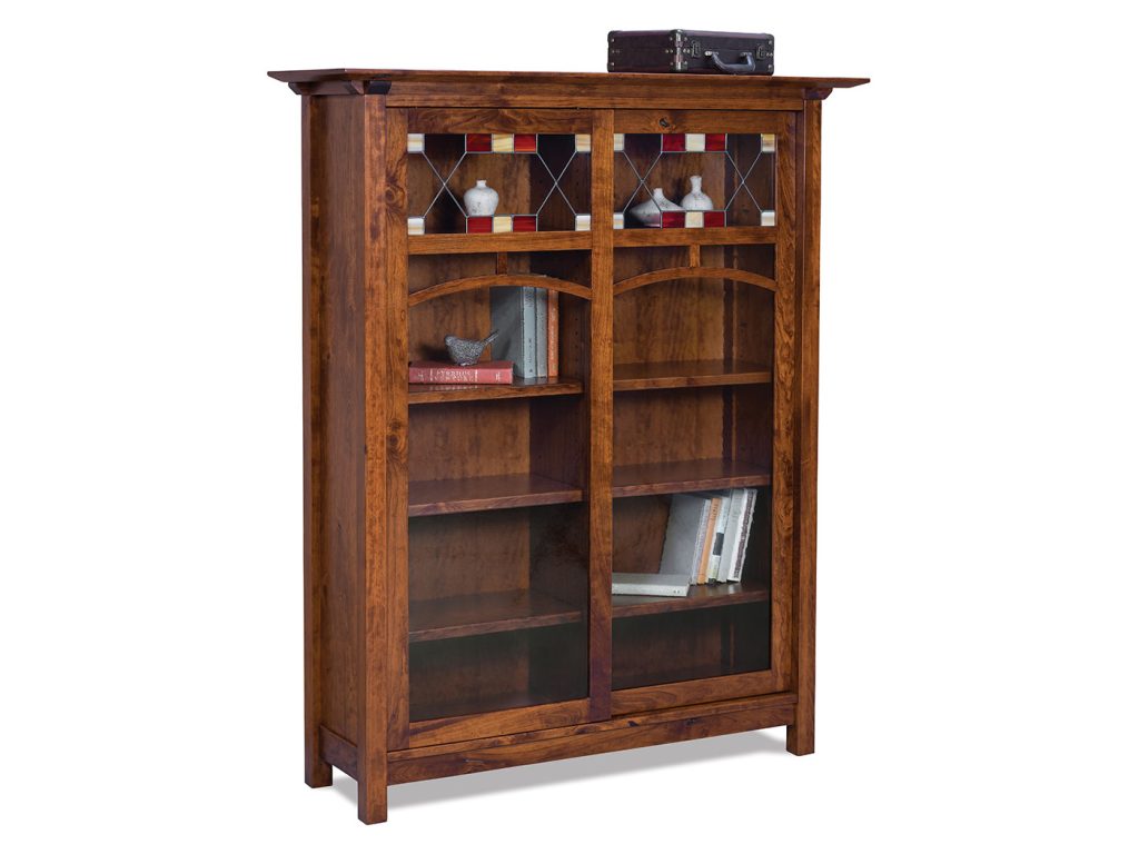 Amish Furniture of NE Artesa Bookcase – 66″H