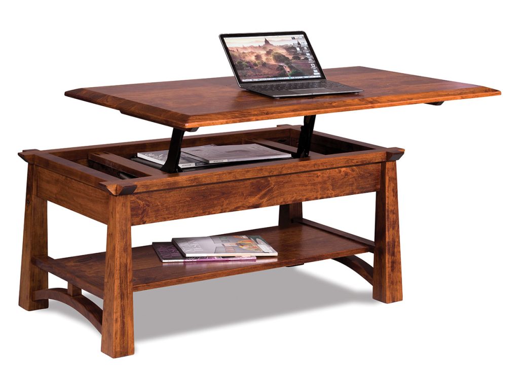 Amish Furniture of NE Artesa Lift Top Coffee Table