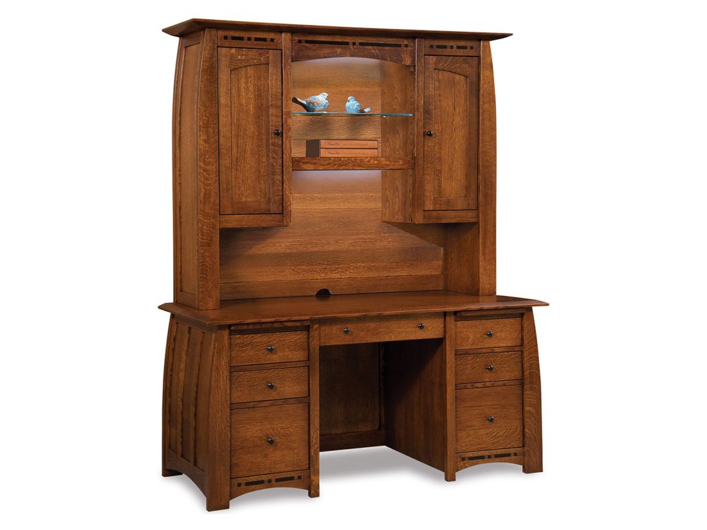 Amish Furniture of NE Boulder Creek Hutch And Desk