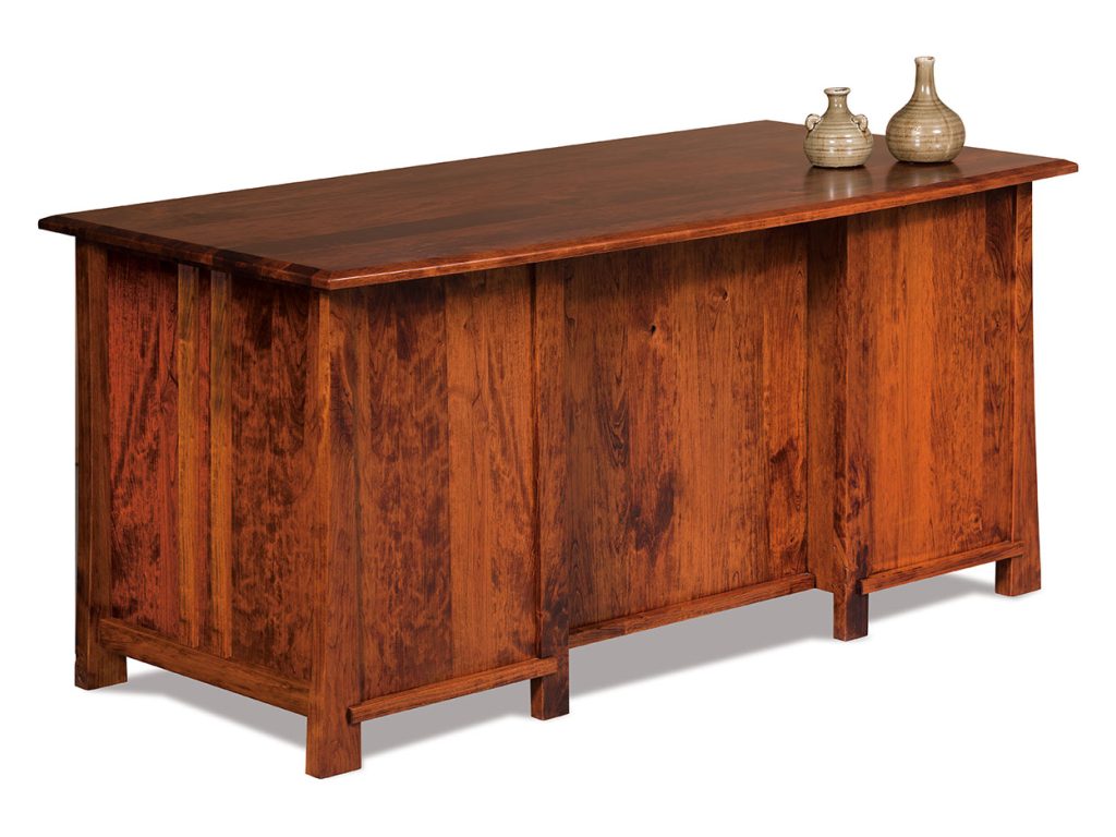 Grant Curved Top Desk Writing Desk, alternate view