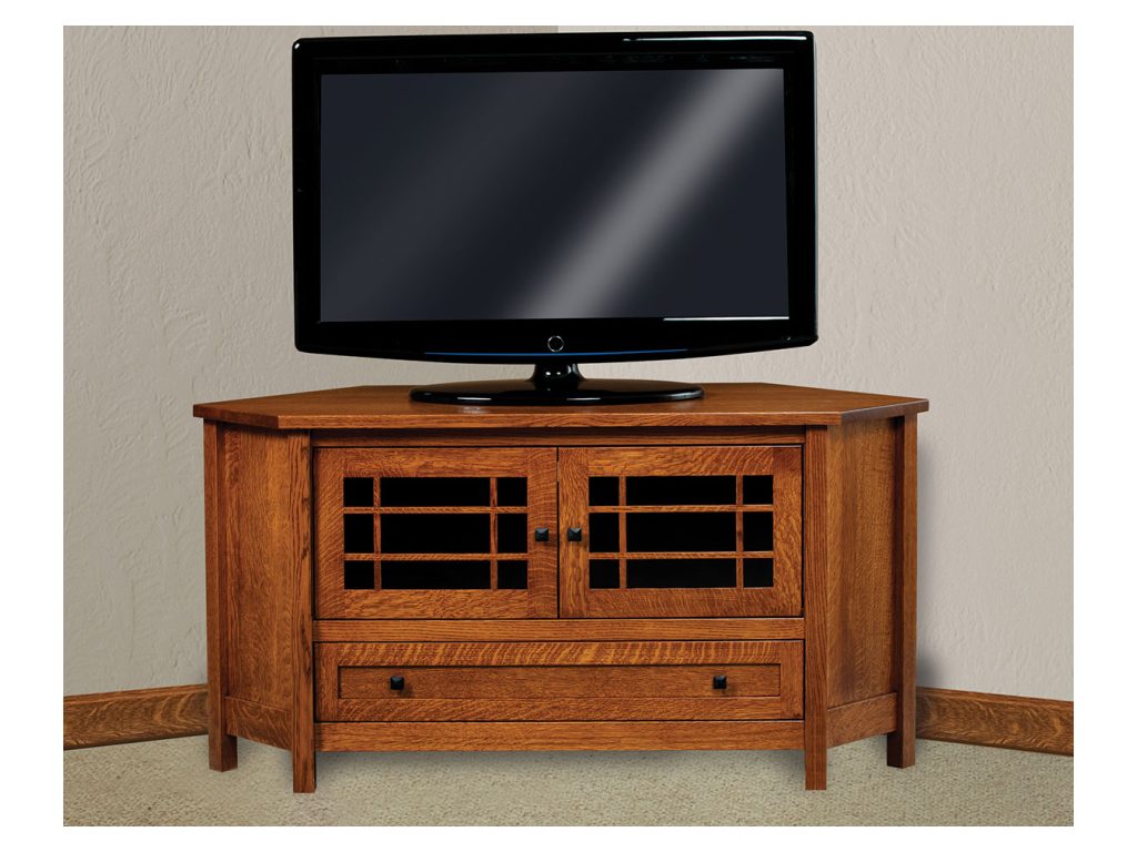Amish Furniture of NE Centennial Corner Console Cart, alternate view