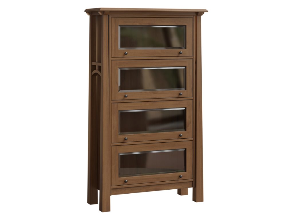 Amish Furniture of NE Artesa Barrister Bookcase