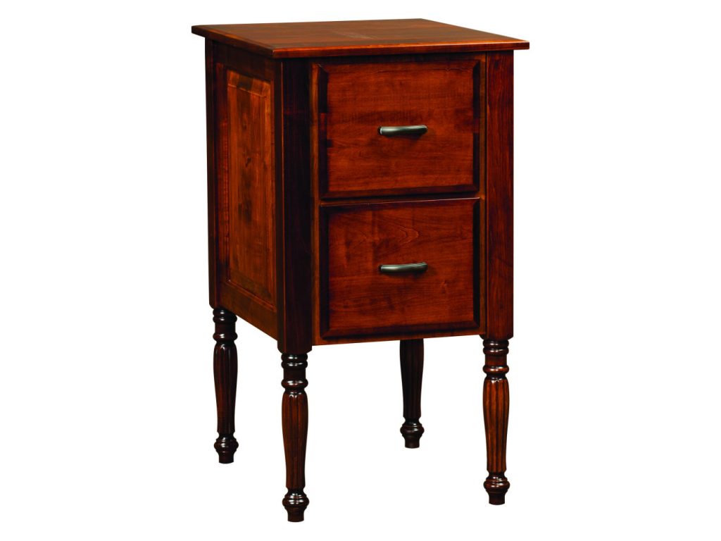 Amish Furniture of NE Garrison 2 Drawer File Cabinet